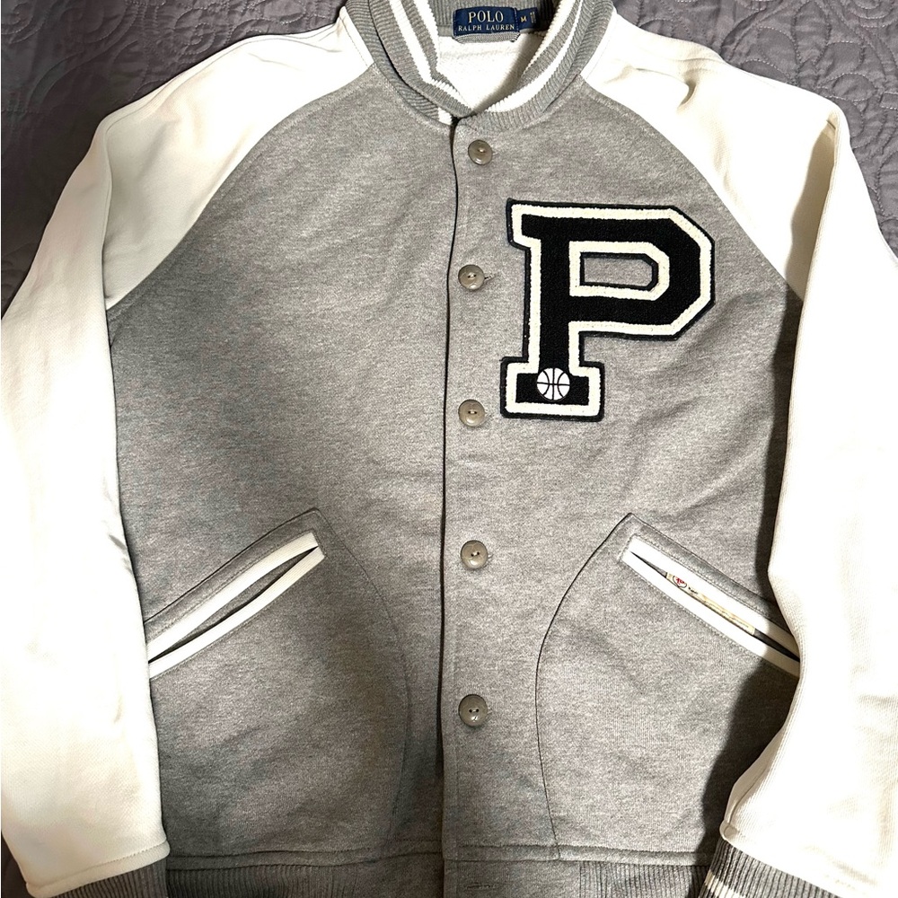 Bomber jacket, stylish Polo vintage.
